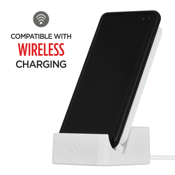 Pouzdro Samsung Galaxy S10+ Plus Case-Mate Tough Grip černý průhledný kryt 