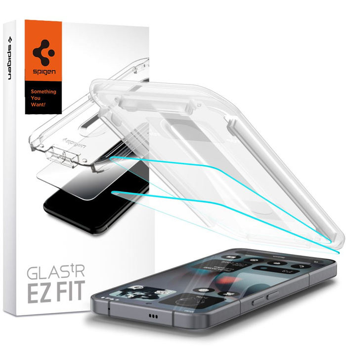 Tempered Glass Spigen GLAS.TR "EZ FIT" 2-PACK NOTHING PHONE 3 CLEAR