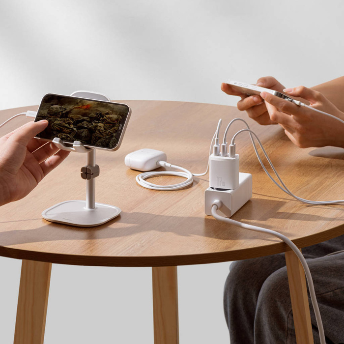 Baseus Compact  Charger 3U 17W EU White