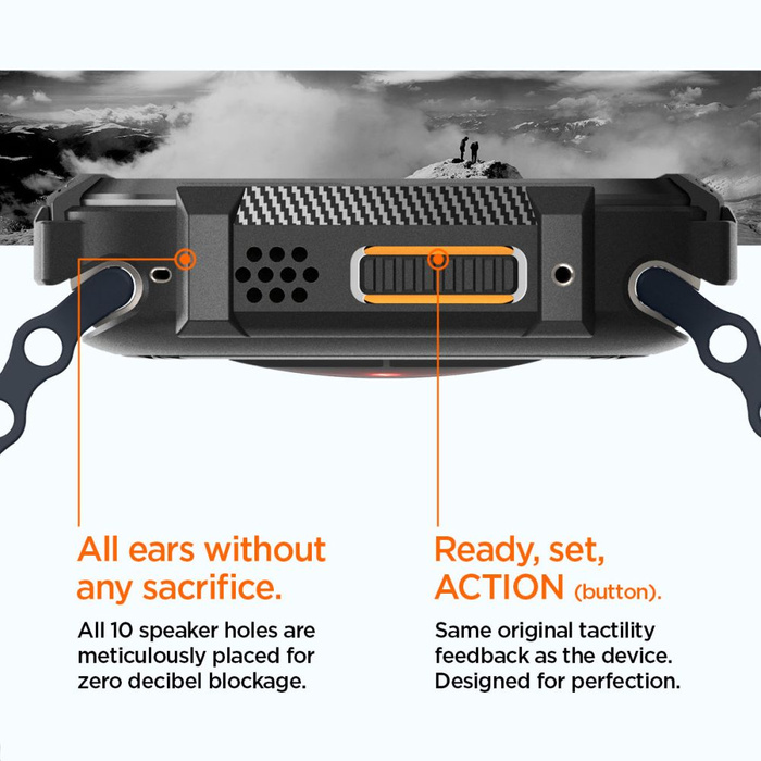 Spigen Rugged Armor Apple Watch ULTRA (49 MM) MATTE BLACK