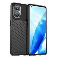 Thunder Case flexibilní pancéřovaný pouzdro kryt OnePlus Nord N200 5G černý