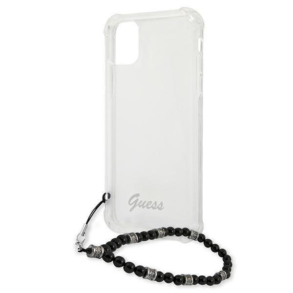  GUESS   12 Pro Max Black Pearl Clear Hardcase