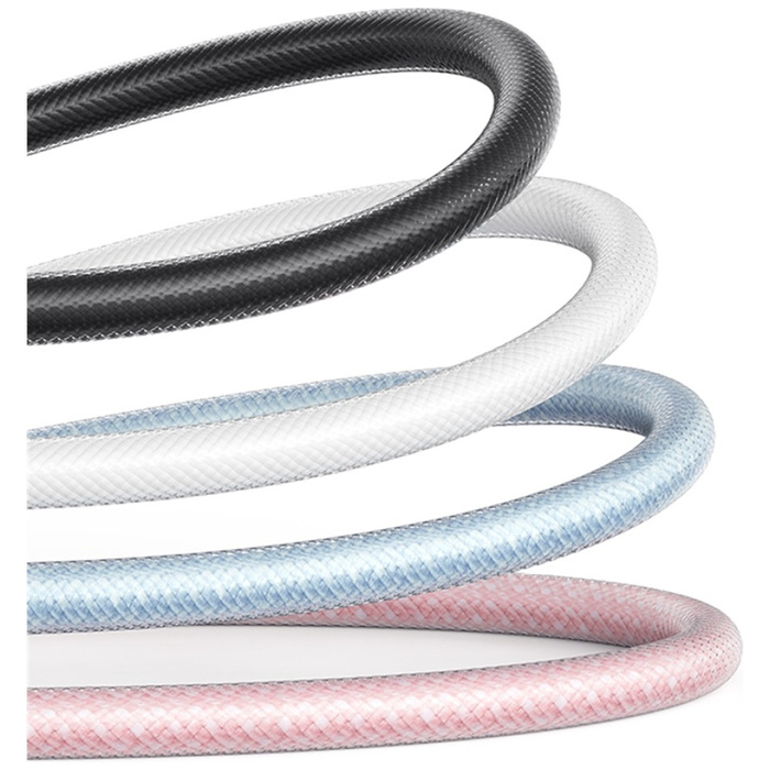 Kabel USAMS Cloud Series US-SJ658 6A     USB-A do USB-C 1,2m czarny