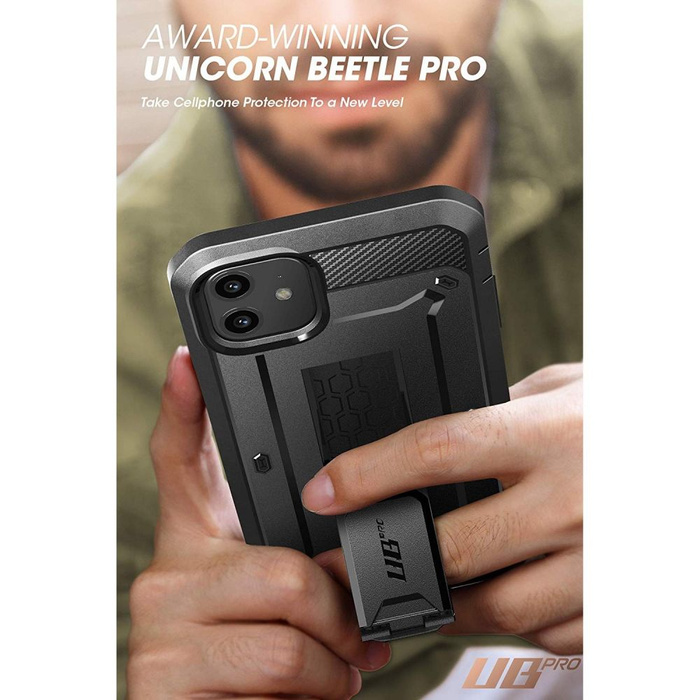 Hülle SUPCASE Einhorn Käfer Apple Iphone 11 Schwarz Fall