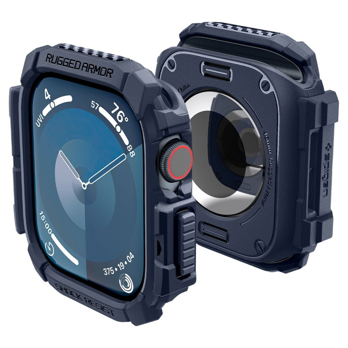 Funda Spigen Rugged Armor Apple Watch 10 (46 MM) AZUL MARINO