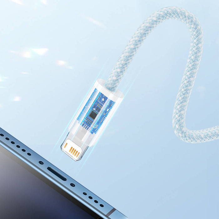 Baseus Dynamic 2 Series USB-A - Lightning 2.4A 480Mbps Kabel 1m lila