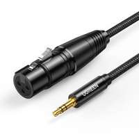 UGREEN AV182 Kabel XLR-Buchse auf 3,5-Klinkenstecker - 2m (schwarz)