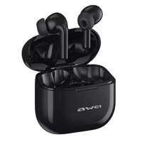 AWEI headphones Bluetooth 5.3 T1 Pro + docking station black/black