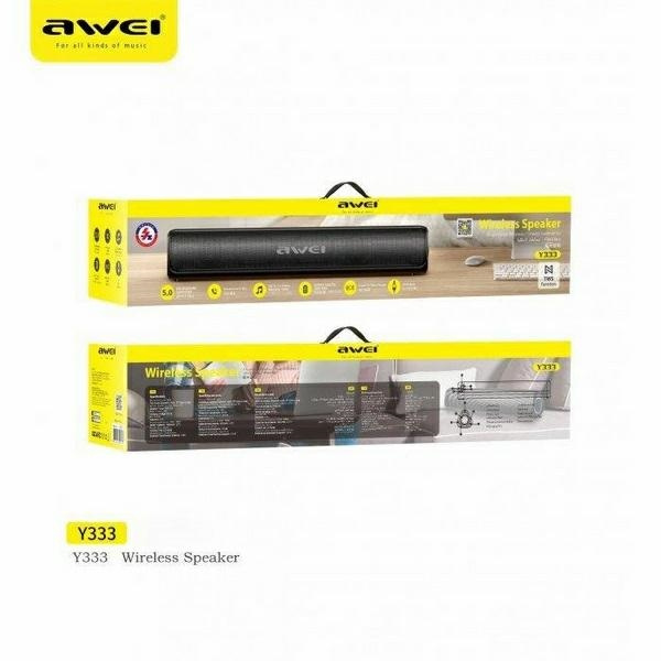 AWEI Bluetooth Soundbar Y333 nero/nero