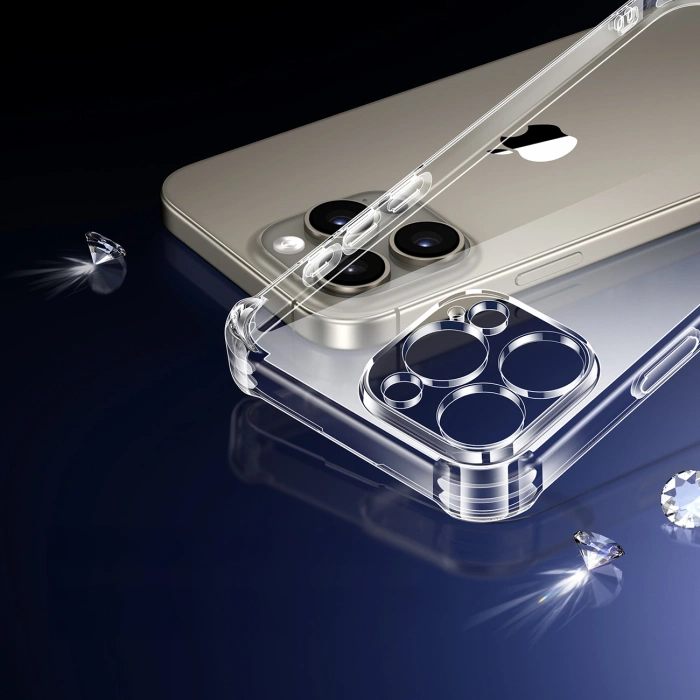 Etui Ugreen Bright Cushion iPhone 16 Pro (przezroczyste)