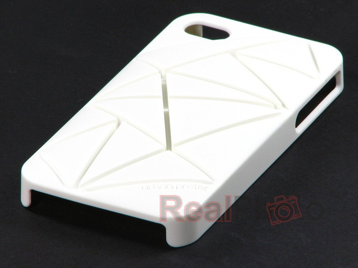 Cover iPhone 4 4S URBAN PREFER Coin 4 Bianco