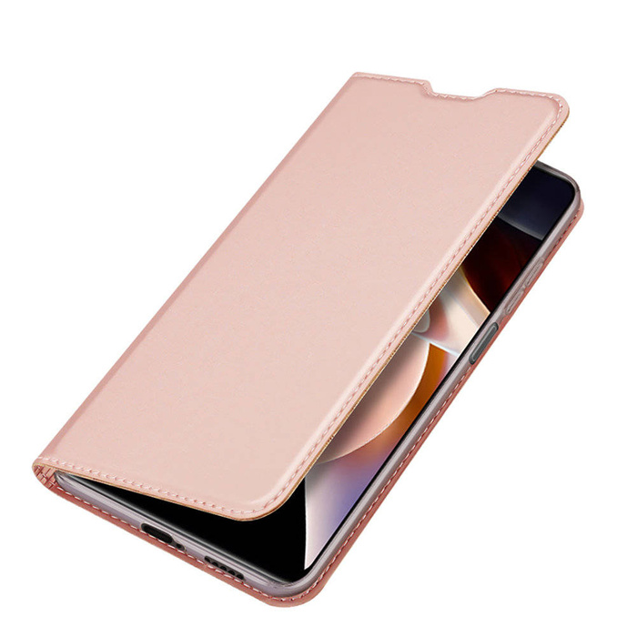 Dux Ducis Skin Pro Telefontok Cover Flip Cover Xiaomi Redmi Note 11 / 11T 5G / Poco M4 Pro 5G rózsaszín