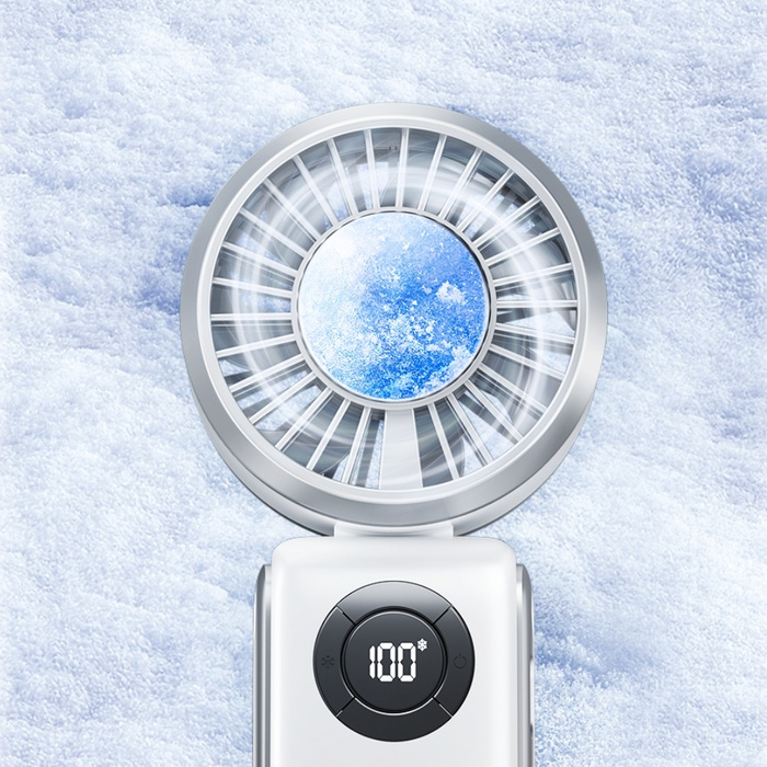 Wiatrak ręczny AWEI F39 Fast Ice biały