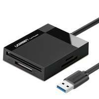 Ugreen USB 3.0 čtečka karet SD / micro SD / CF / MS černá (CR125 30333)