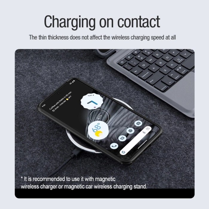 Etui Nillkin Super Frosted Shield Pro Magnetic Case na Google Pixel 8 - czarne