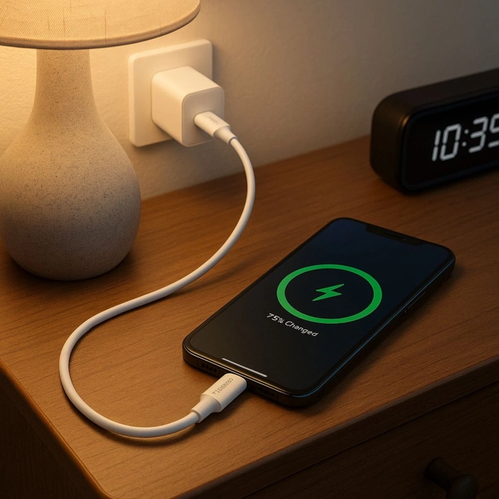 Câble Ugreen Câble USB Type C (mâle) vers Type C (mâle) 1m blanc (US300)