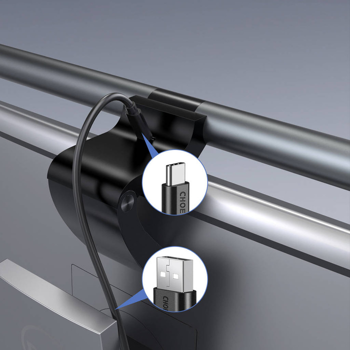 Choetech Elesense office wirelessly controlled LED lamp monitor lighting black (E1129)