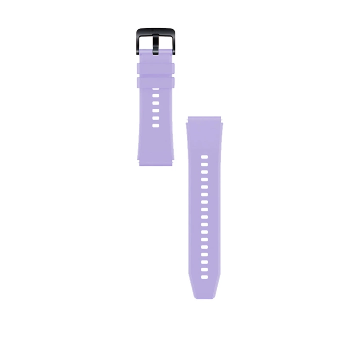 Silicone Strap for Huawei Watch GT 2/3/4/2 Pro/3 Pro/4 Pro/GT 2e 46mm - Purple
