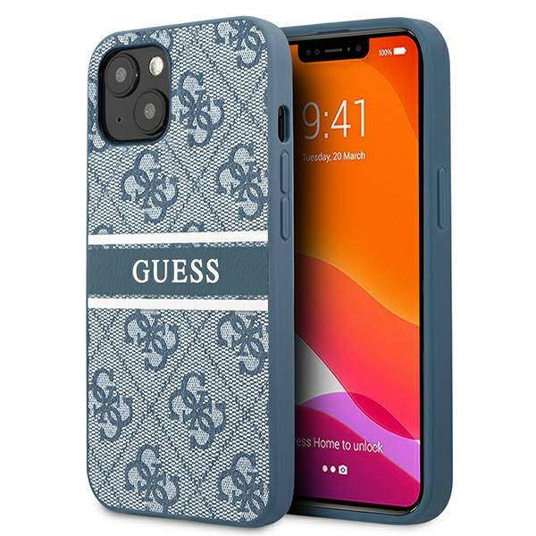 Guess GUHCP13S4GDBL 13 mini 5.4" azul/azul estuche rígido 4G Stripe