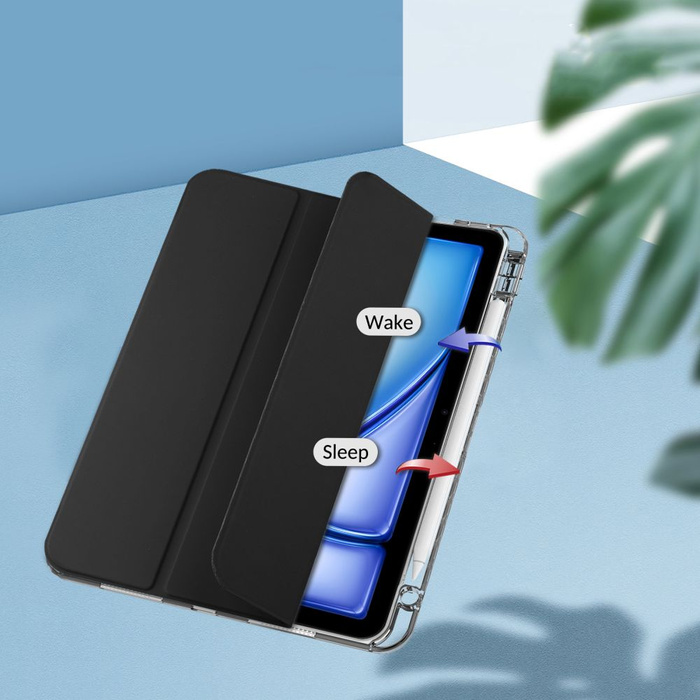 Etui Tech-protect Sc Pen Hybrid iPad Air 13 2024 Black/clear Case