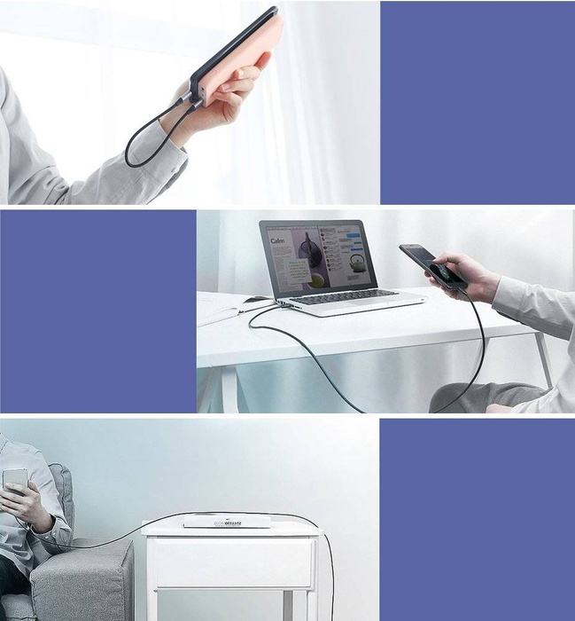 Ugreen kabel USB - kabel micro USB 1m šedý (60146)