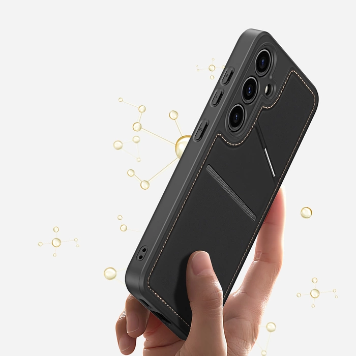 Rafi II Mag Hülle für Samsung S24 – Schwarz