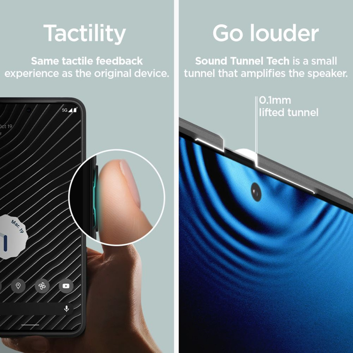 Telefontok Spigen Thin Fit Google Pixel 8 Pro fekete Case