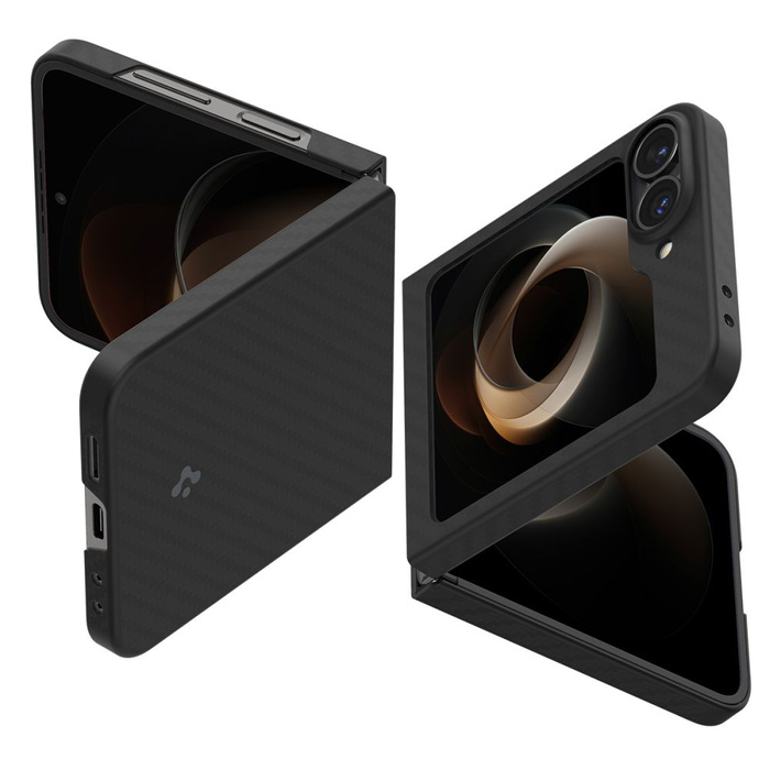 Spigen Z Flip AIRSKIN GALAXY 6 ARAMID NEGRO