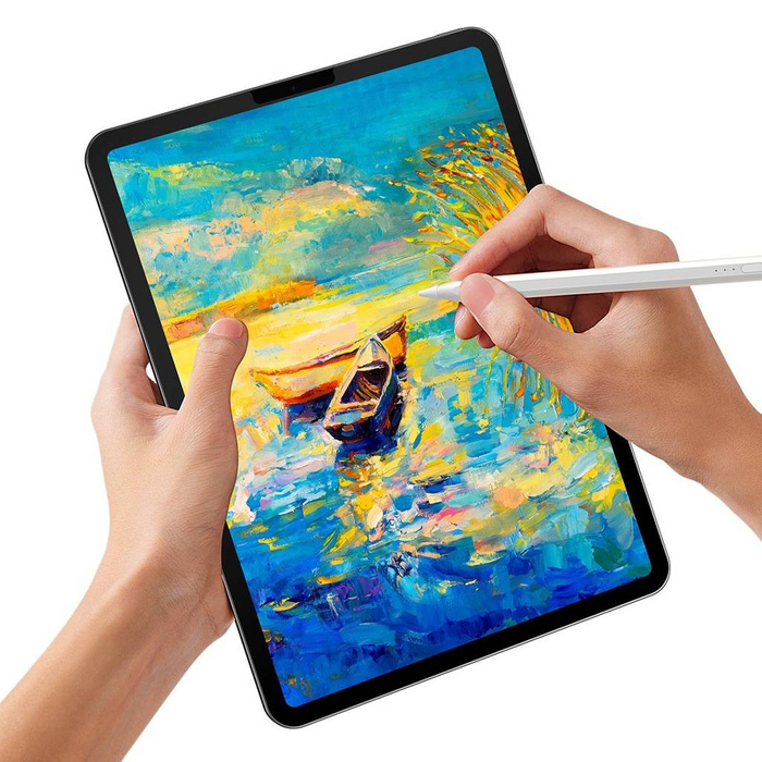 Baseus vyměnitelné silikonové hroty pro stylus 12ks. bílá (jemná)