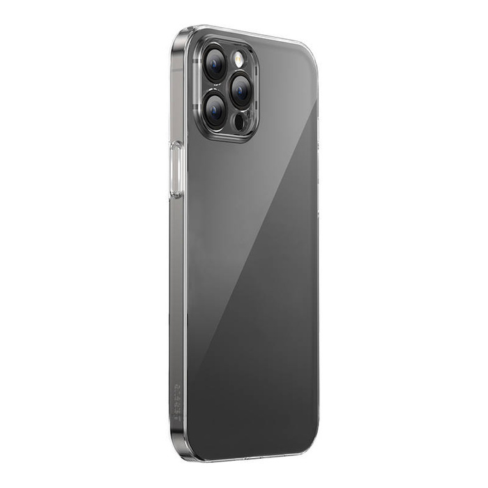 Case Baseus Crystal Series for iPhone 12 Pro (clear) + tempered glass + cleaning kit