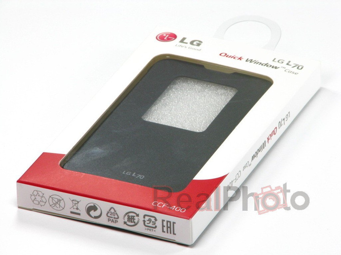  LG L70 Quick Window Case CCF-400 Original