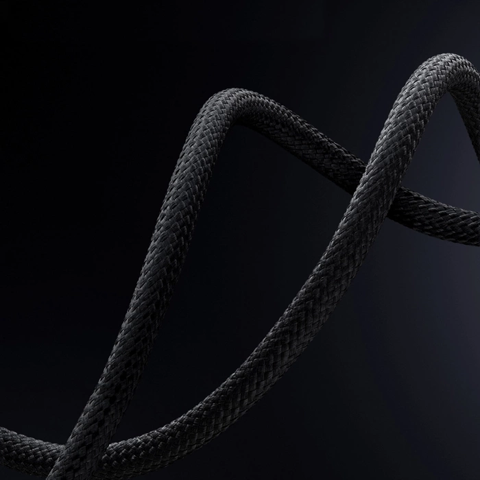 Câble Baseus Glimmer Series avec charge rapide USB-C - Lightning 480Mb/s 2.4A 2m noir