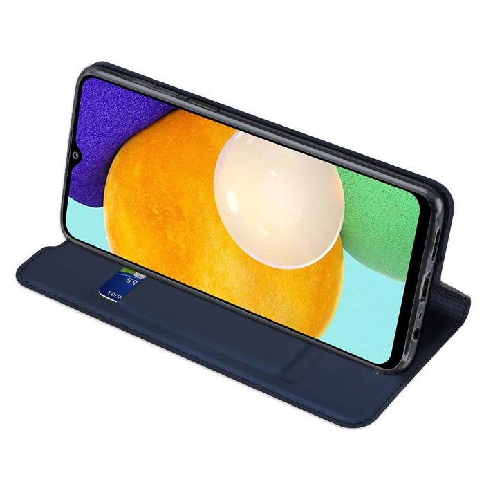 Dux Ducis Skin Pro Holster Cover Flip Cover für Samsung Galaxy A03s blau