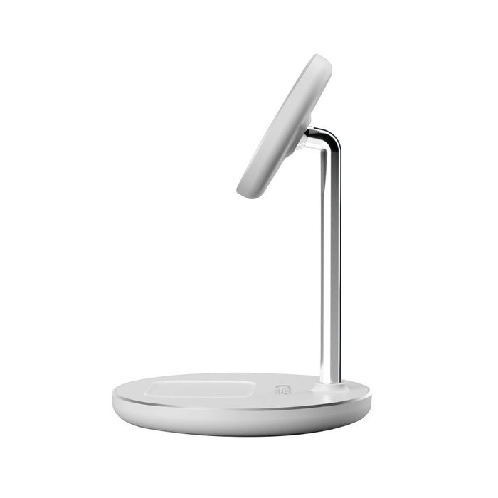 TECH-PROTECT QI15W-A21 2EN1 MagNETIC MagSafe CARGADOR INALÁMBRICO BLANCO