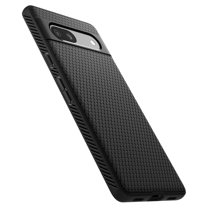 Cover Spigen Liquid Air MATTE Google Pixel 7A nero Case