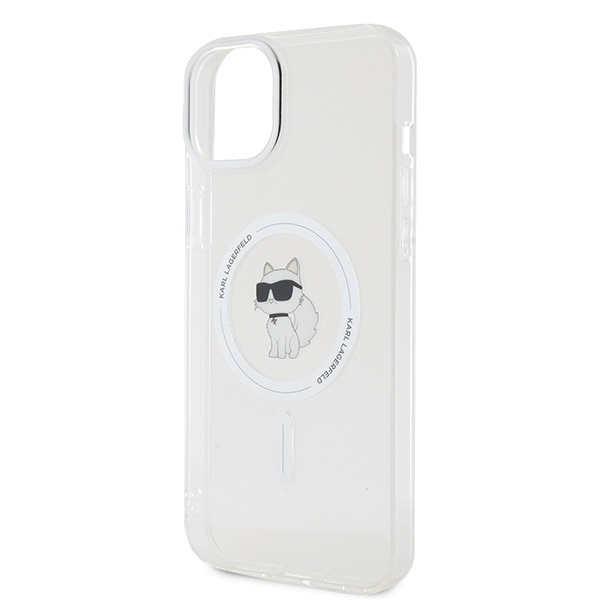 Etui Karl Lagerfeld KLHMP15MHFCCNOT iPhone 15 Plus 6.7" transparent hardcase IML Choupette MagSafe Case