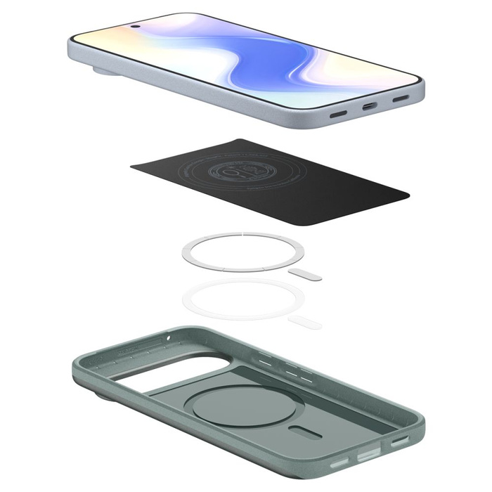 Spigen Thin Fit Mag MagSafe GOOGLE PIXEL 10 / 10 PRO VERDE SALVIA