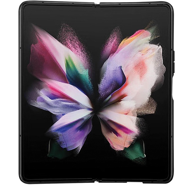 Case Guess GUHCZFD5HGGSHK F946 Galaxy Z Fold 5 black/black hardcase Glitter Script Case