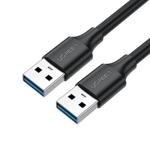 Kábel UGREEN USB 2.0 - USB 2.0 US128 0,25 m čierna