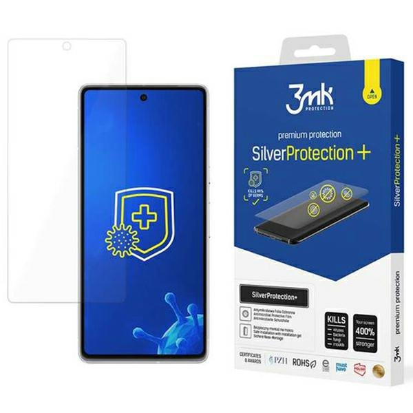 3mk Silver Protect+ Google Pixel 7 5G Folie Antimikrobieller Schutz für den Nassbereich