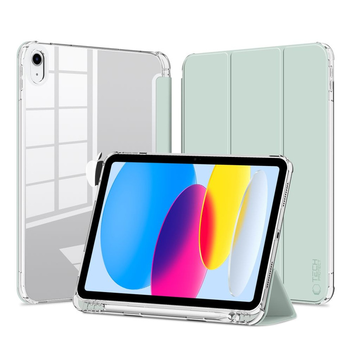 Case Tech-protect Sc Pen Hybrid iPad 10.9 2022 Matcha Green