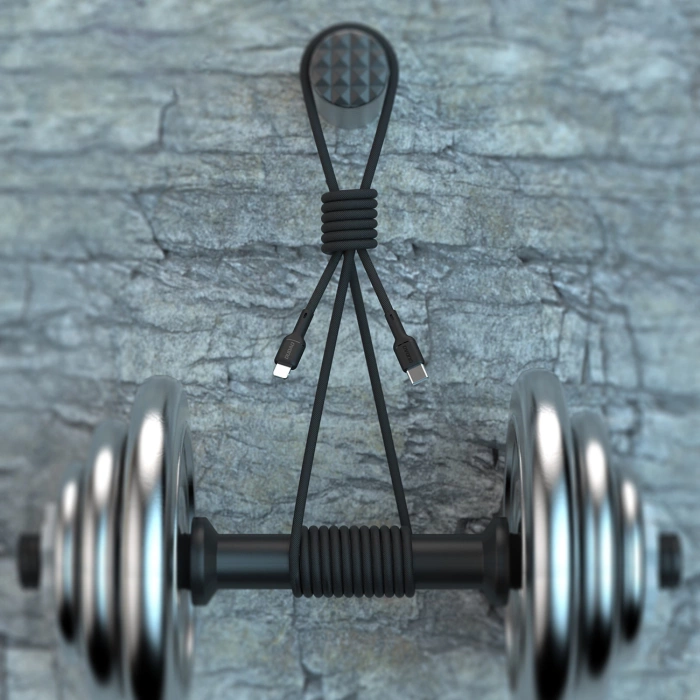 Dudao L9C Max 240W PD USB-C - USB-C Cable 1.2m - Black