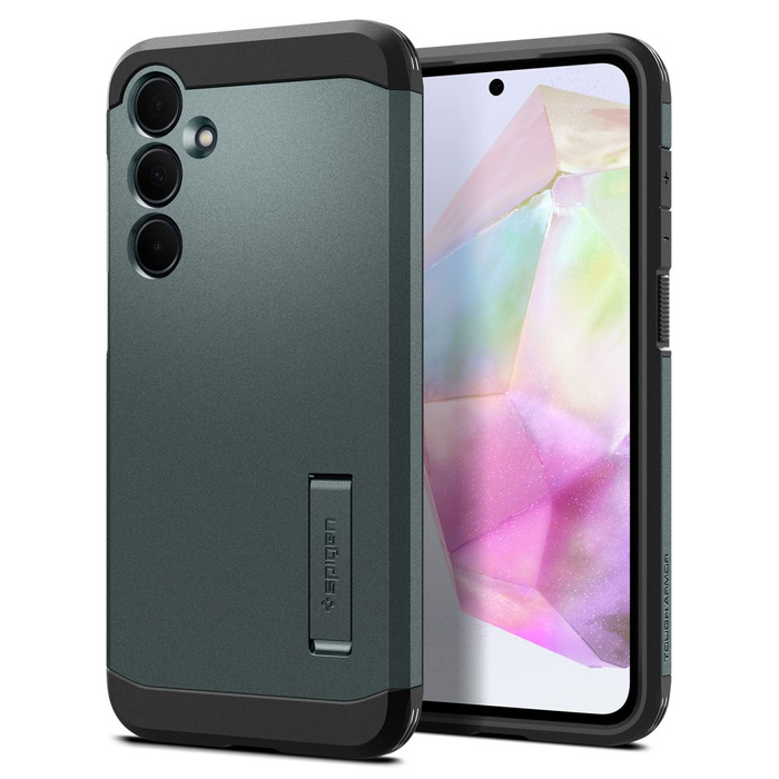 Spigen Tough Armor Samsung Galaxy A35 5g Case Green Case