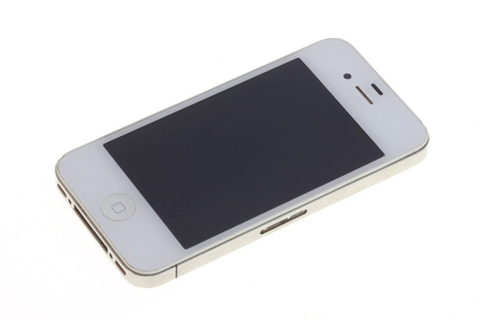 APPLE DISPLAY iPhone 4 BIANCO CON DIFETTO SET LCD originale Touch con cornice