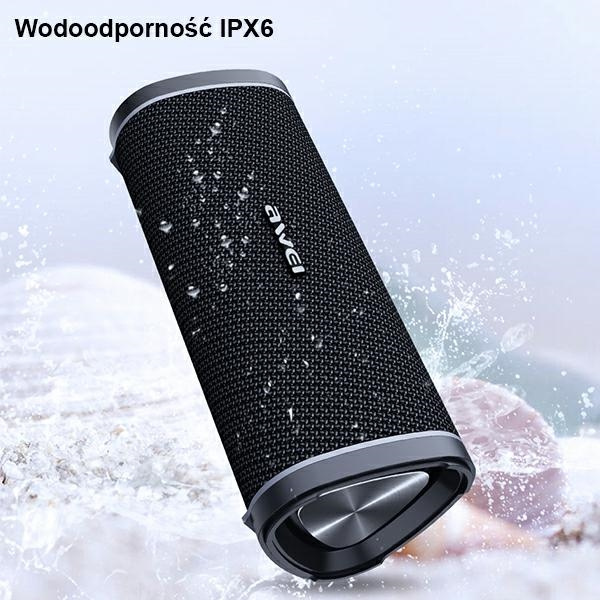Altoparlante Bluetooth AWEI Y331 nero / nero