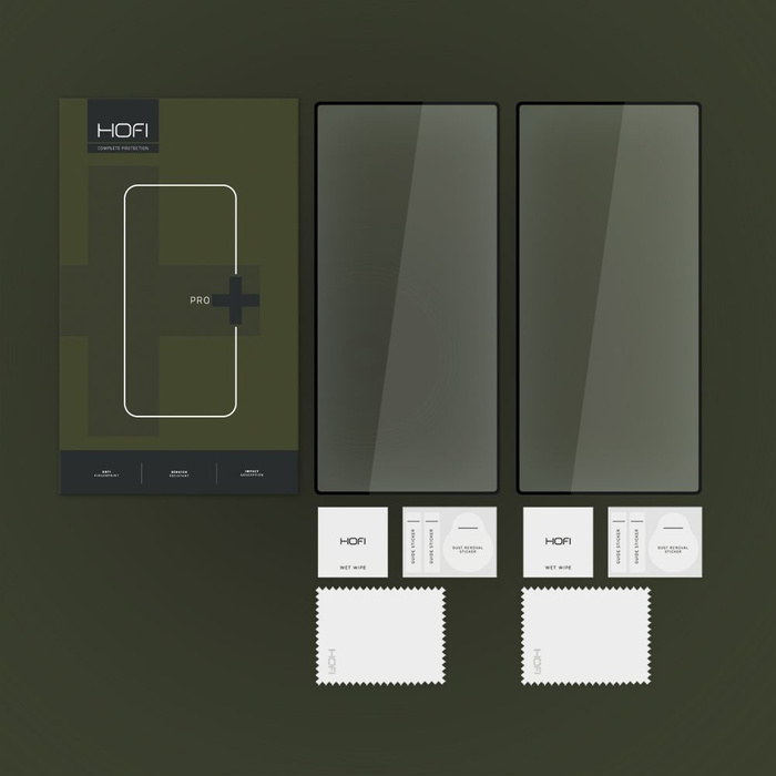 Szkło Hartowane Hofi Glass Pro+ 2-pack Samsung Galaxy S24 Ultra Black