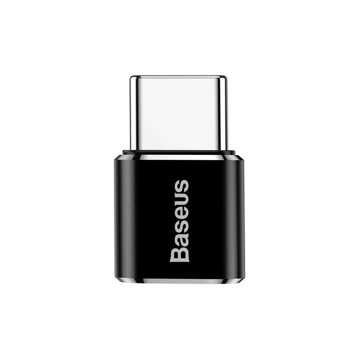 Adaptateur Baseus Micro USB vers USB Type-C Noir