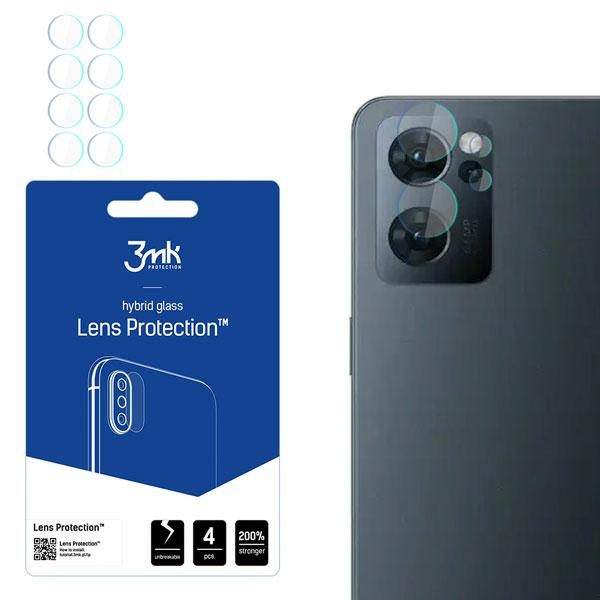 3mk Objektiv Schutz Oppo Reno 7 5G Kamera Objektiv Schutz 4pcs