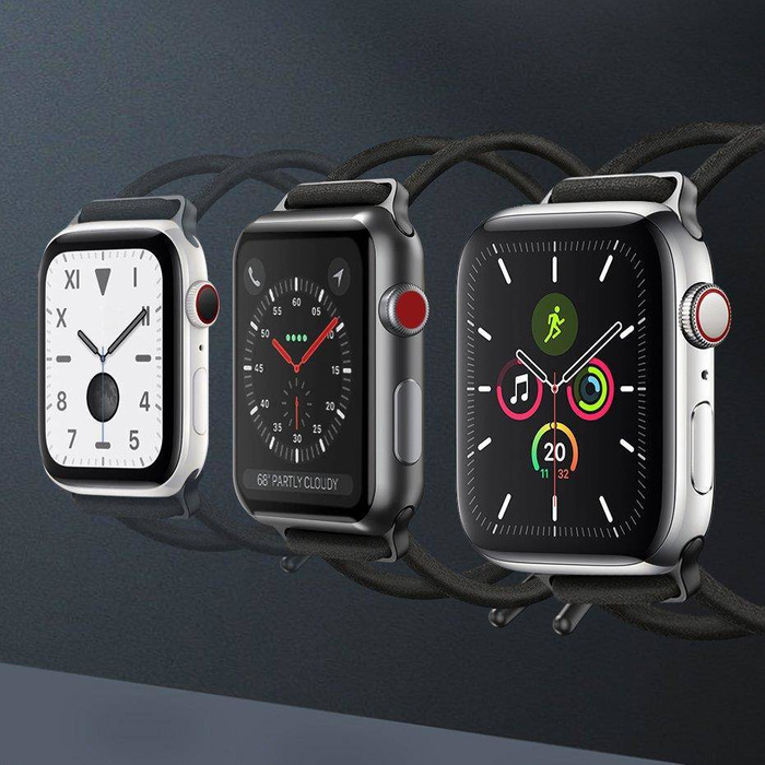 Baseus Strap Band Armband für Apple Watch 38 mm / 40 mm weiß (lbapwa4-a24)