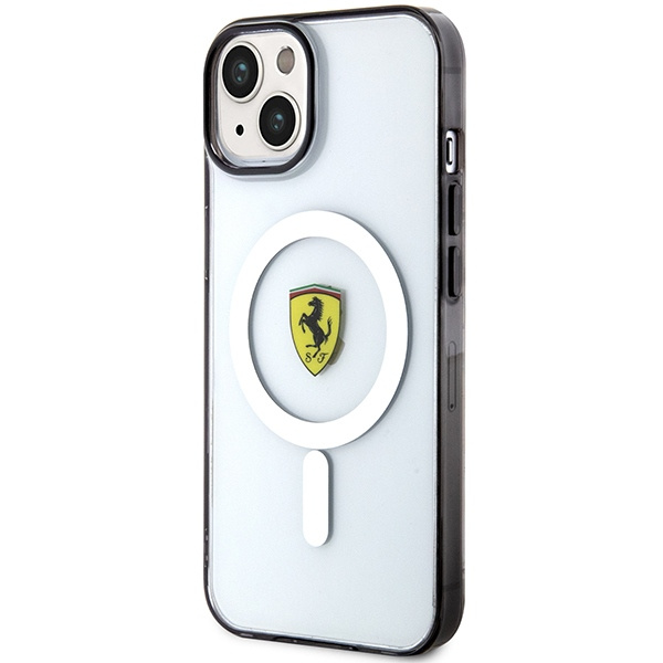 Funda Ferrari FEHMP14SURKT iPhone 14 6,1" transparente/transparente durocase Contorno MagSafe Case